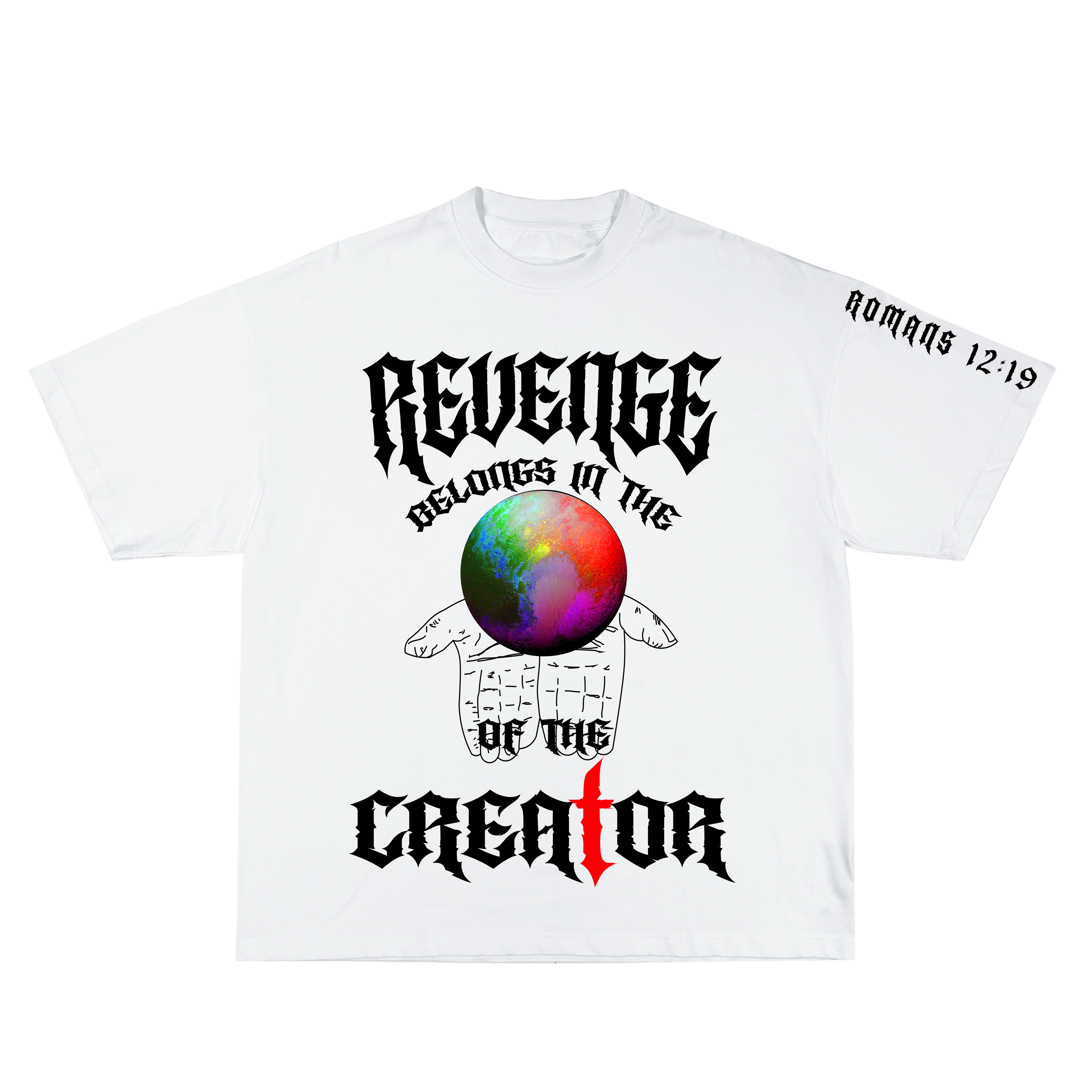 REVENGE T-shirt (White)